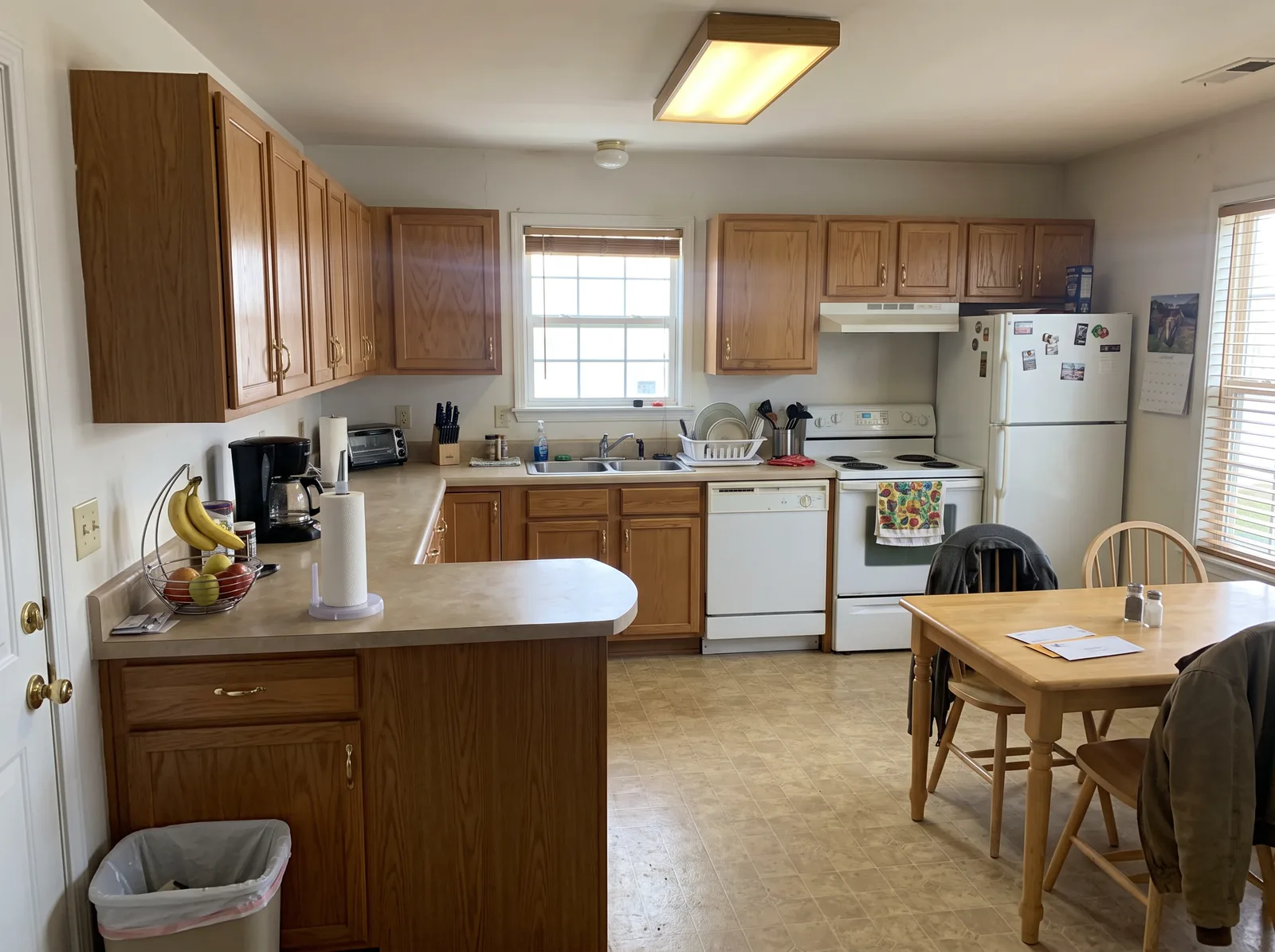 Before: AI-generated sample kitchen